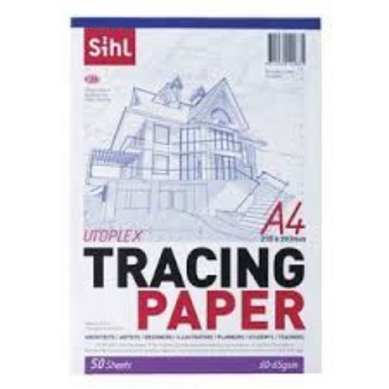 Picture of A4 TRACING PAPER X50 SHEETS