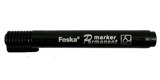 Picture of FOSKA PERMANENT MARKER CHISEL BLACK