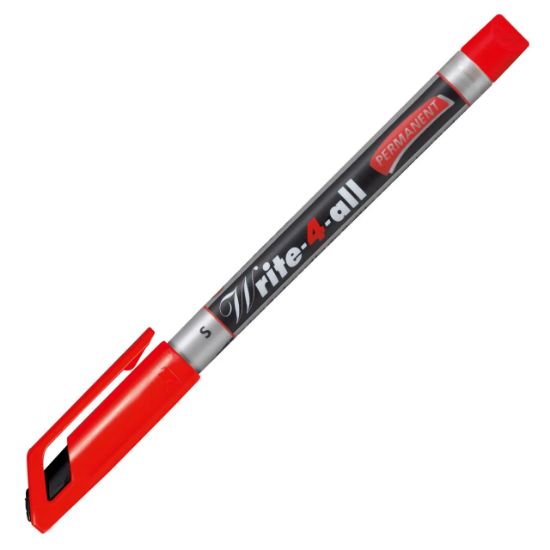 Picture of STABILO PERM MARKER FINE 156 RED