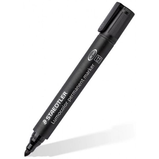 Picture of STAEDTLER PERM MARKER BULLET 352 BLACK