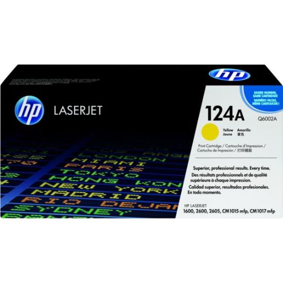 Picture of HP N.124A TONER YELLOW Q6002A