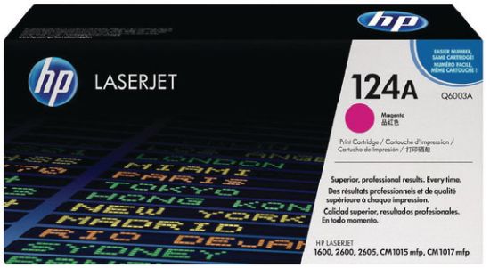Picture of HP N.124A TONER MAGENTA Q6003A