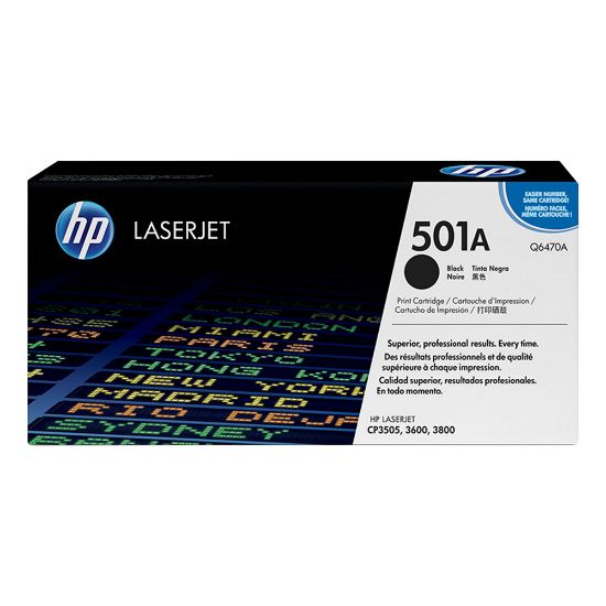 Picture of HP N.501A TONER BLACK Q6470A