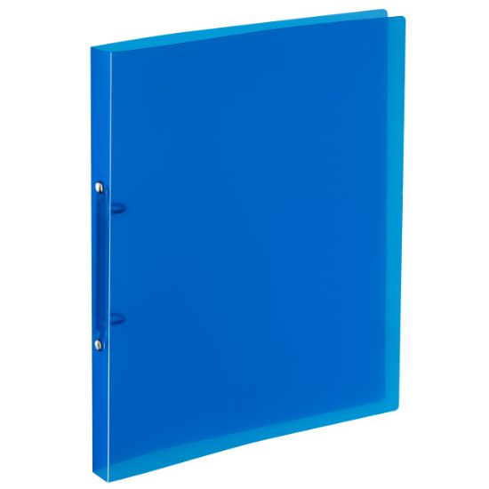 Picture of A4 2-RING SOFT FILE BLUE