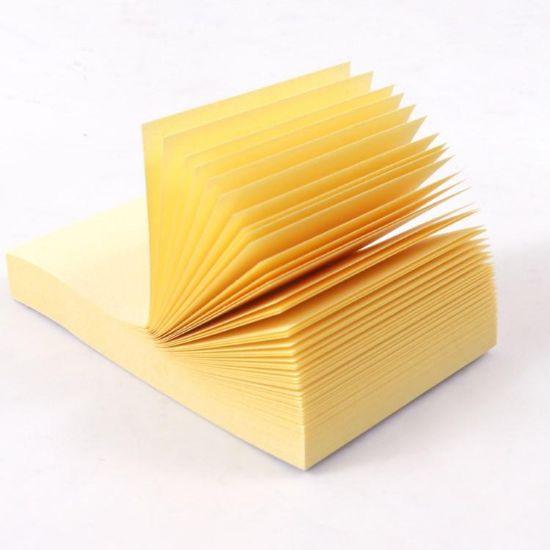 Picture of STICKY NOTES 100X75 YELLOW FOSKA G3040