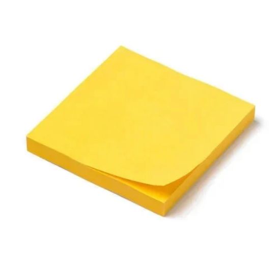 Picture of STICKY NOTES 75X100 YELLOW EXXO 100 SHTS