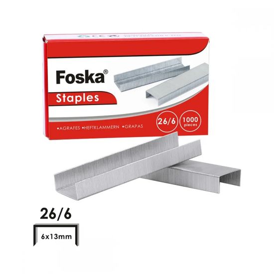 Picture of STAPLES 26/6 X5000 PCS FOSKA