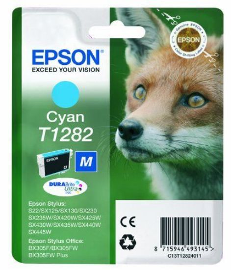 Picture of EPSON CART. T1282 CYAN