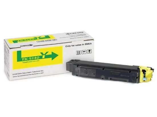 Picture of KYOCERA TONER TK-5140 YELLOW