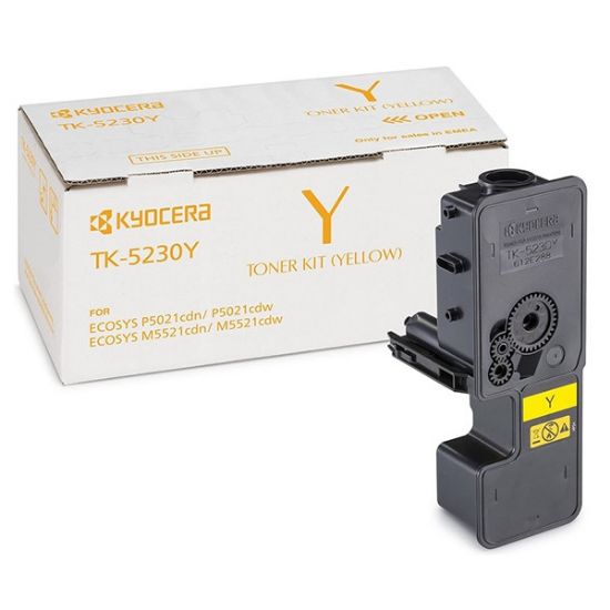 Picture of KYOCERA TONER TK-5230 YELLOW