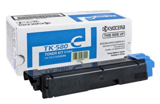 Picture of KYOCERA TONER TK-580 CYAN