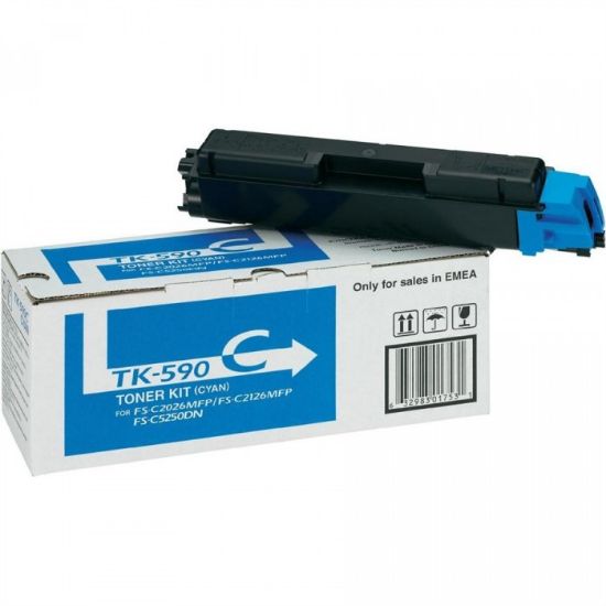 Picture of KYOCERA TONER TK-590 CYAN