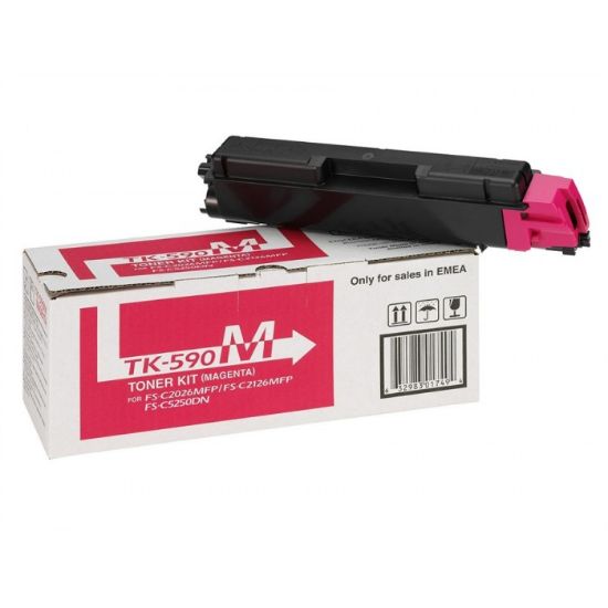 Picture of KYOCERA TONER TK-590 MAGENTA