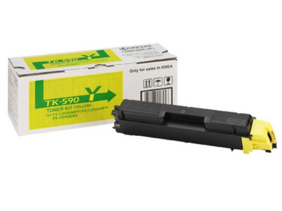 Picture of KYOCERA TONER TK-590 YELLOW