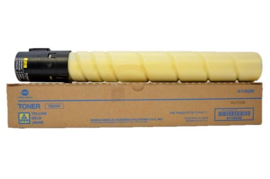 Picture of KONICA MINOLTA YELLOW TONER TN319Y