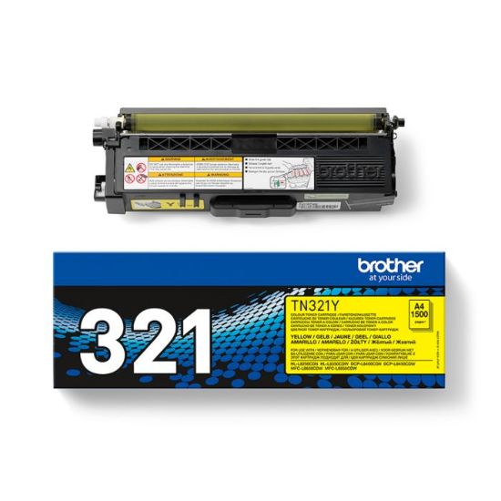 Picture of BROTHER TONER TN321Y YELLOW