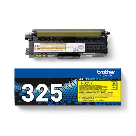 Picture of BROTHER TN325Y TONER YELLOW