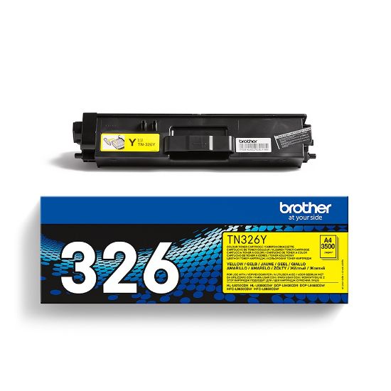 Picture of BROTHER TN326Y TONER YELLOW