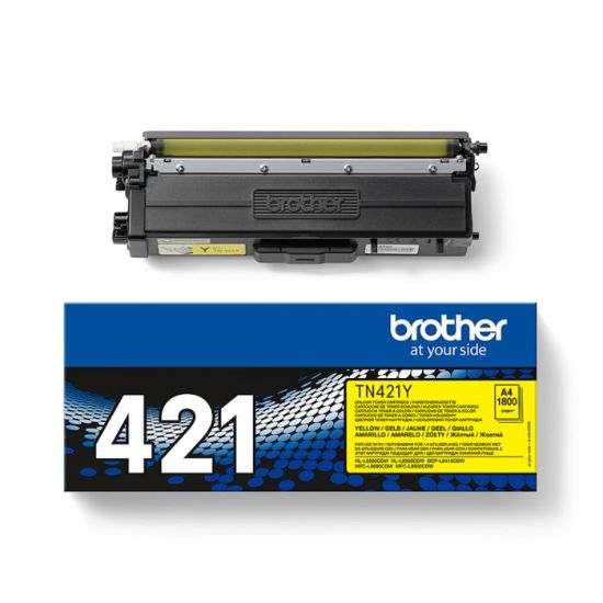 Picture of BROTHER TONER YELLOW TN421Y