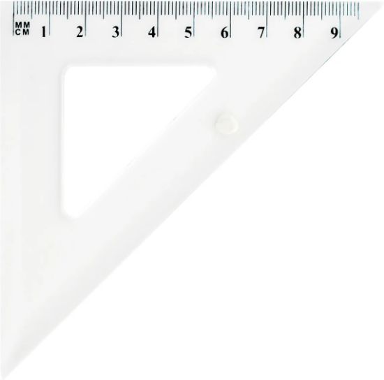 Picture of SET SQAURE TRIANGLE GR-854T 45/95MM