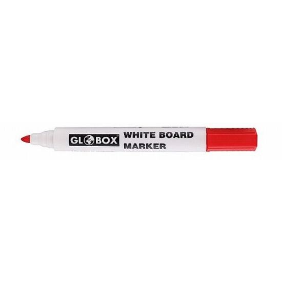 Picture of WHITEBOARD MARKER GLOBOX ROUND RED