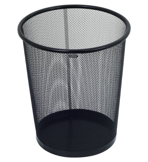 Picture of WIRE WASTEBASKET BLACK