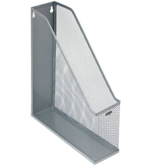 Picture of WIRE MAGAZINE RACK GR-053 SILVER