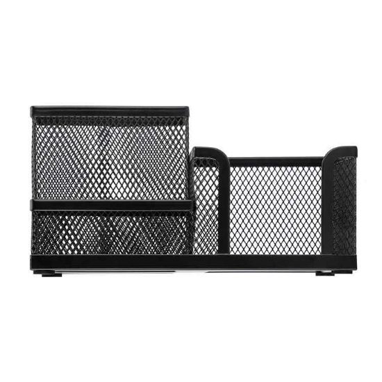 Picture of WIRE STATIONERY HOLDER 3 PART BLACK