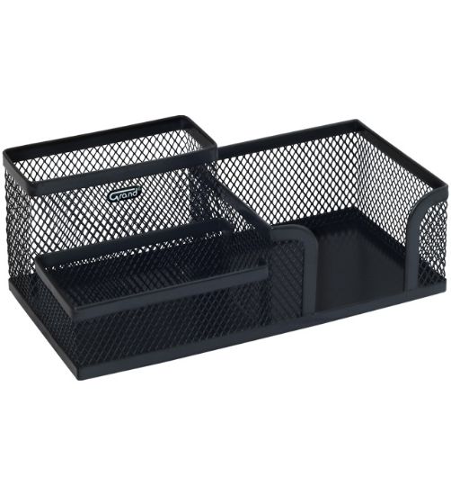 Picture of WIRE DESK ORGANISER 3 PART MW-218 BLK