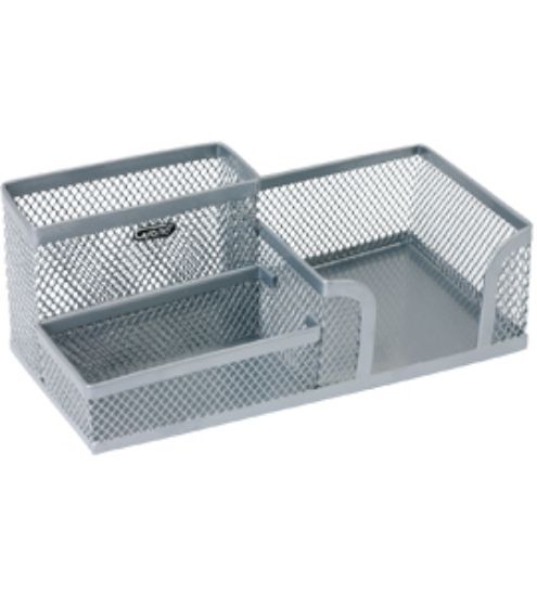 Picture of WIRE DESK ORGANISER 3 PART MW-218 SLV