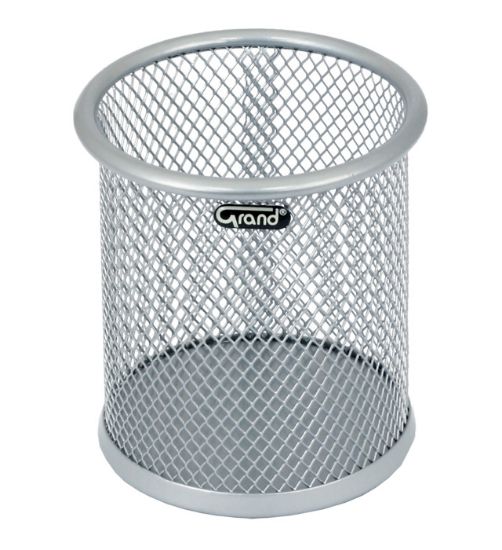 Picture of WIRE PEN HOLDER ROUND GR-004S SILVER