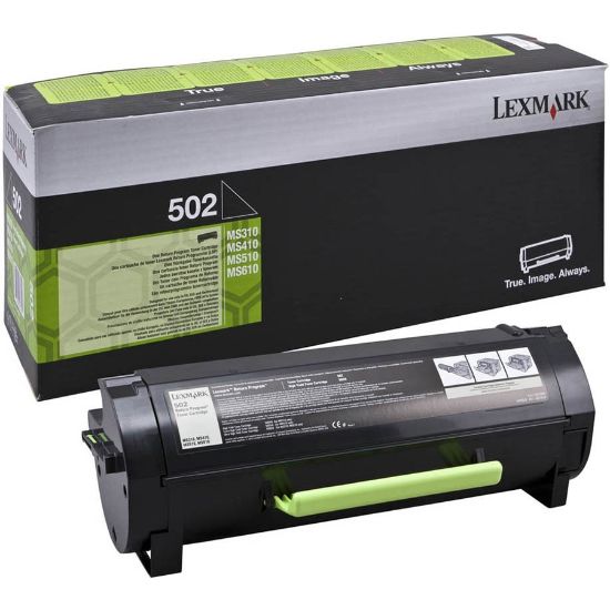Picture of LEXMARK 502 TONER BLACK 50F2000