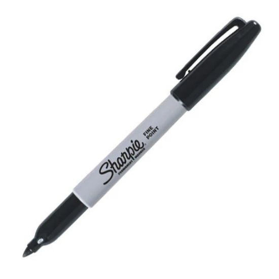 Picture of SHARPIE PERMANENT MARKER BLACK FINE