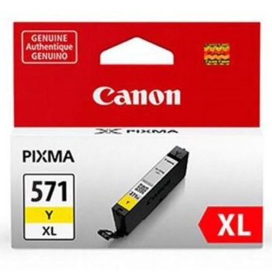 Picture of CANON INK CART. 571XL YELLOW 0334C001