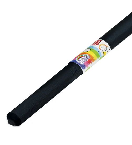 Picture of CREPE PAPER 50CM X2.5M BLACK