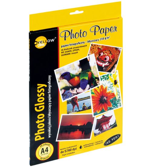 Picture of PHOTO PAPER A4 220GM GLOSS DUAL SIDE X20