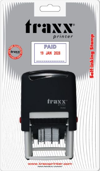 Picture of RUBBER STAMP DATER TRAXX