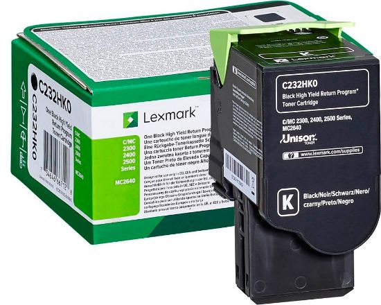Picture of LEXMARK BLACK C232HK0 HIGH CAP