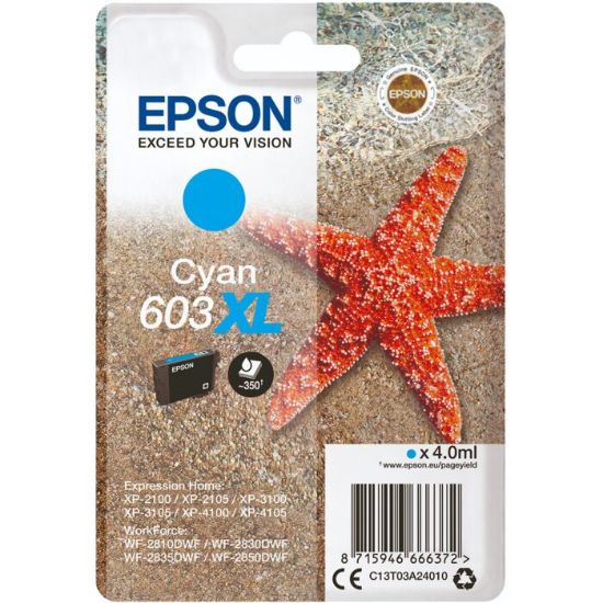 Picture of EPSON CART. 603XL CYAN