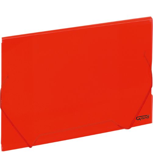 Picture of A4 DOCUMENT CASE W ELASTIC RED