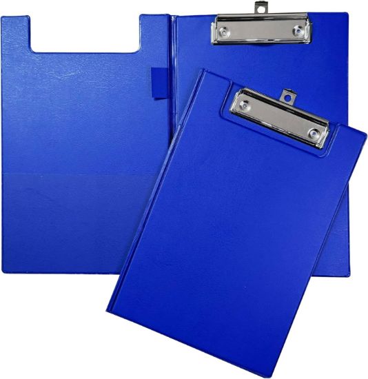 Picture of CLIPBOARD A5 FOLDING BLUE
