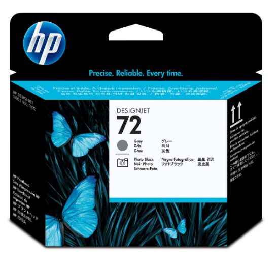 Picture of HP INK PRINTHEAD NO.72 GREY/PHOTO BLK