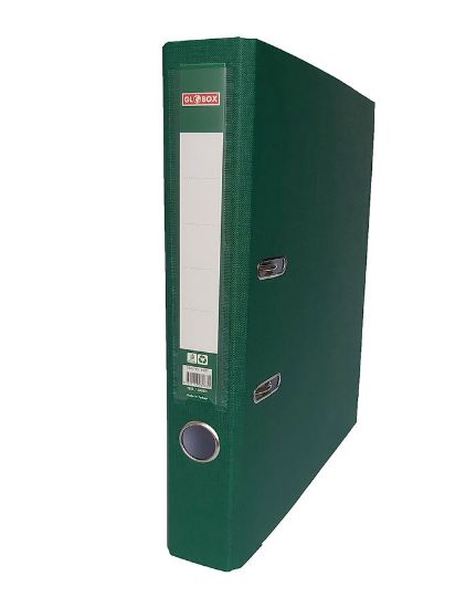 Picture of A4 GREEN LEVER ARCH FILE 2'' GLOBOX
