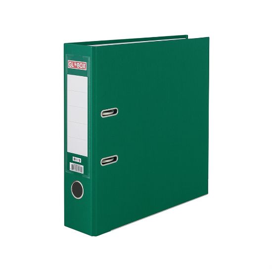 Picture of A4 GREEN LEVER ARCH FILE 3'' GLOBOX