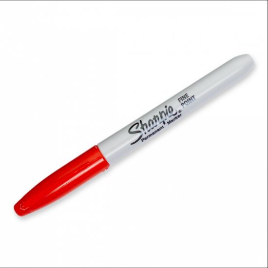Picture of SHARPIE PERMANENT MARKER RED FINE