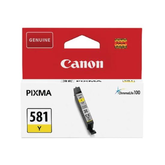 Picture of CANON INK CART. CLI-581 YELLOW