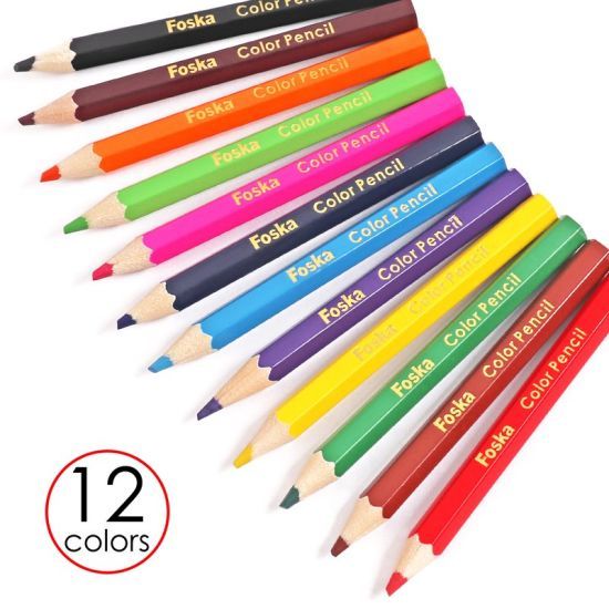 Picture of PENCIL COLOURS FOSKA 3.5'' X12 COL