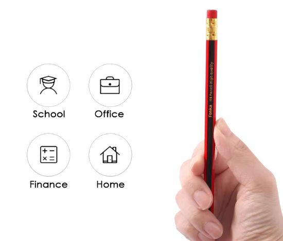 Picture of PENCIL HB WITH ERASER FOSKA