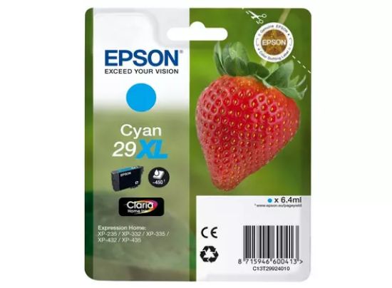 Picture of EPSON CART. 29XL CYAN C13T29924010