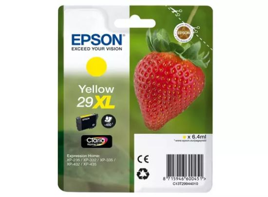 Picture of EPSON CART. 29XL YELLOW C13T29944010